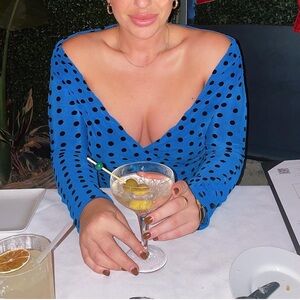 Lovers + Friends Off the Shoulder Blouse Bodysuit